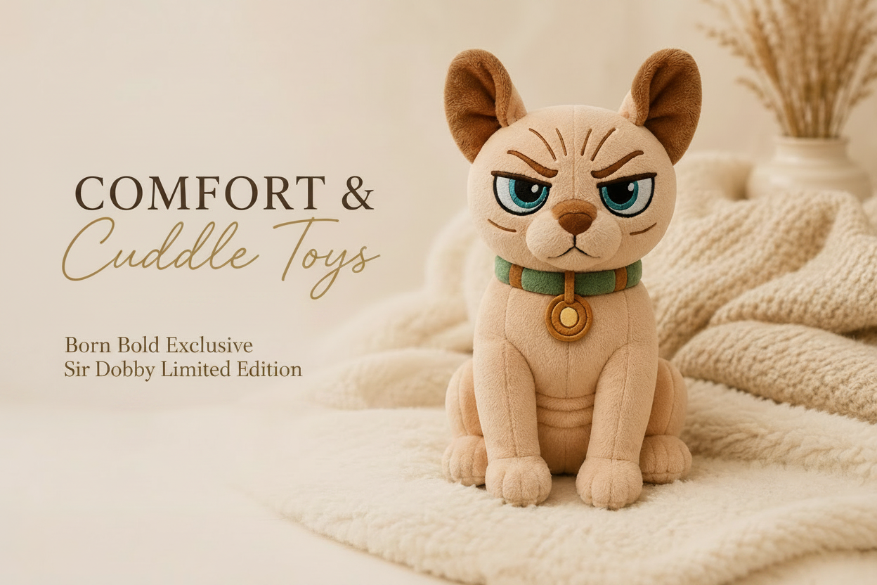 Comfort & Cuddle Toys — Born Bold Exclusive Limited Edition