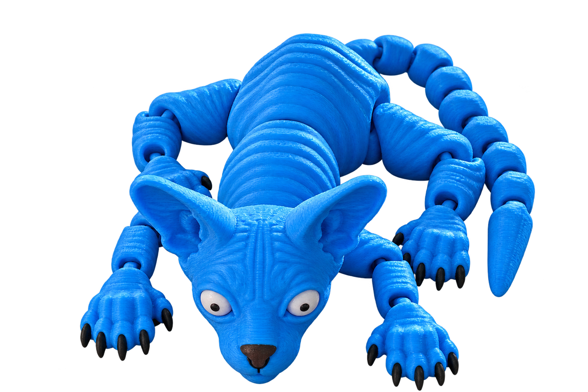 Articulated Fidget Toy - Flexi Cat Collectible