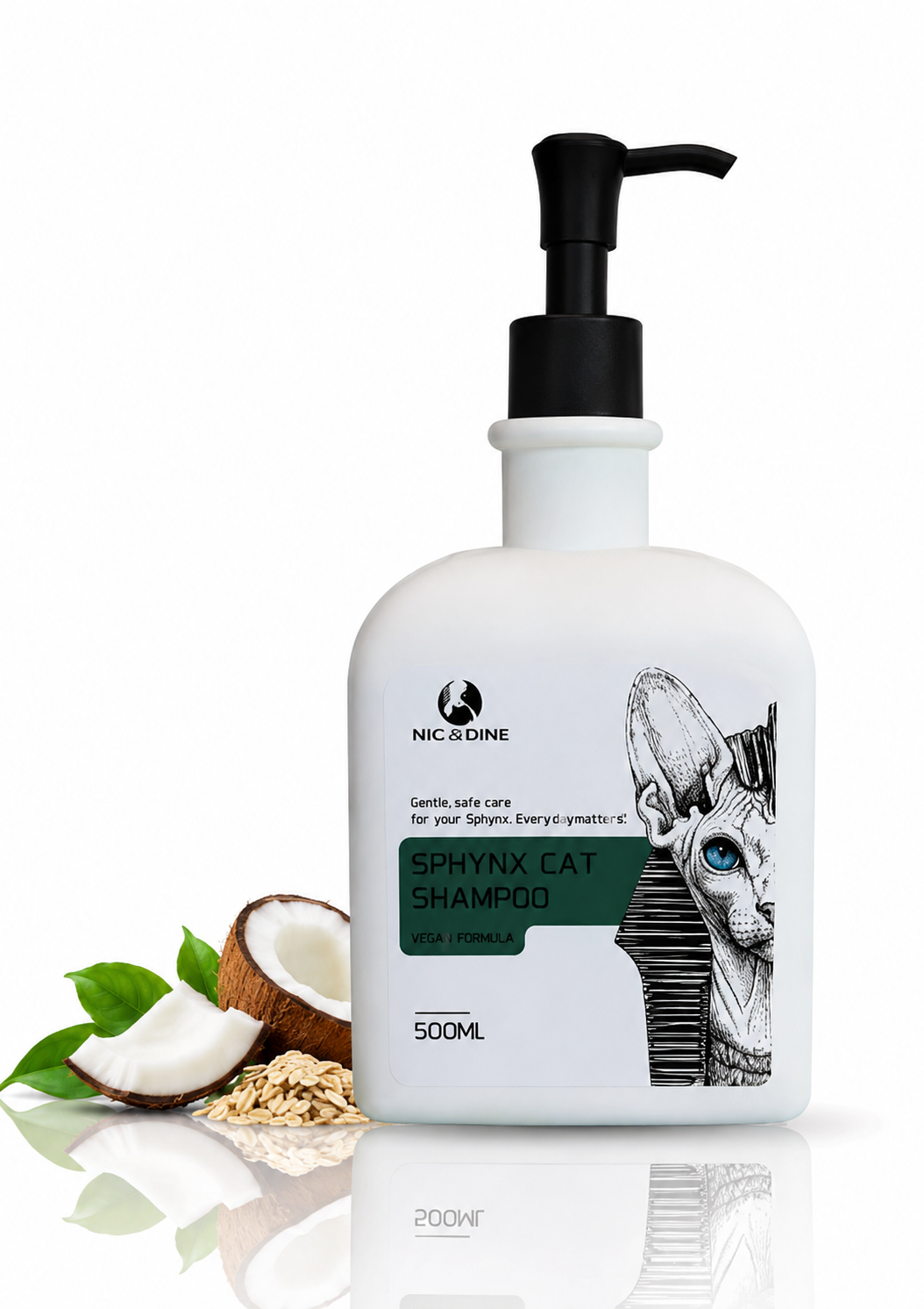 Wellsphinx Hairless Cat Shampoo